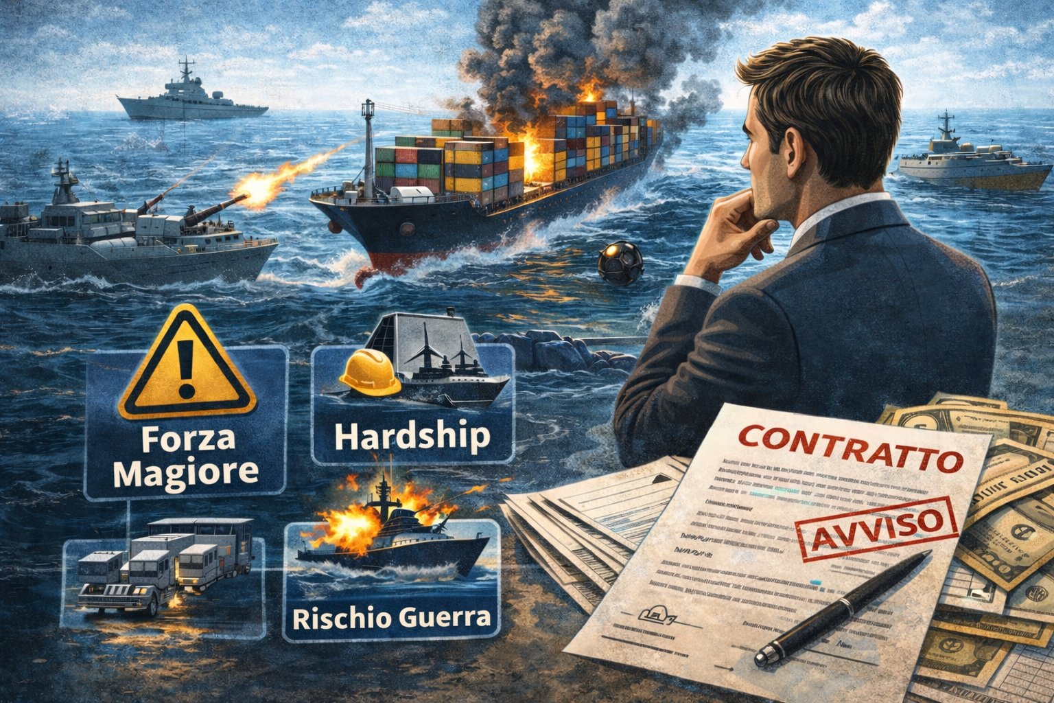 Studio legale rosano Stretto di Hormuz